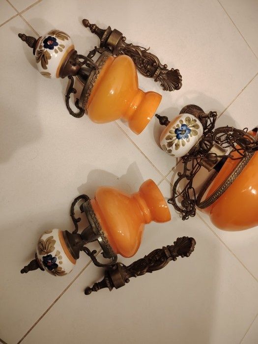 Set aplice perete și lampadar