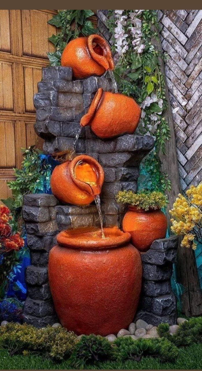 Искусственный водопад. Vodopad Tashkent. Скульптура живопись барельеф