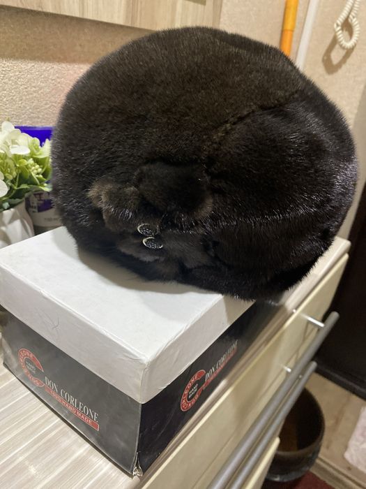 Норковый берет. Новый