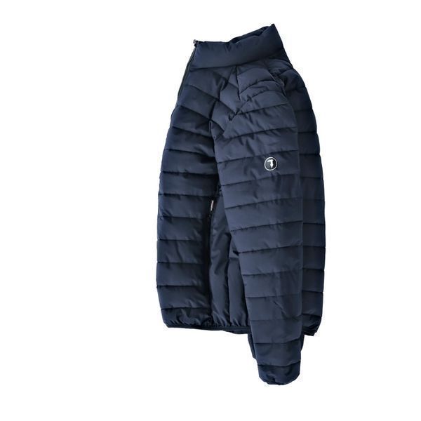 ПРОМО TRUSSARDI-L и XL-Оригинално мъжко синьо пухено яке