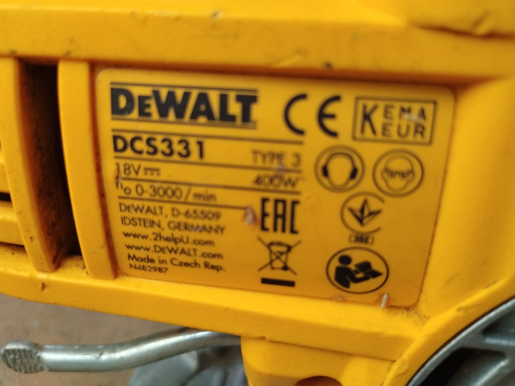 Dewalt DCS331 traforaj electric