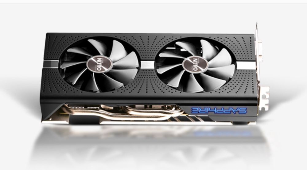 Продам видеокарту AMD Sapphire Nitro RX580 4Gb