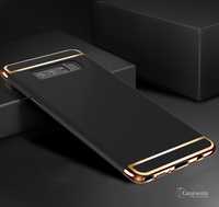 Husa Elegance Luxury 3 in 1 pentru Samsung Galaxy Note 8 Neagra