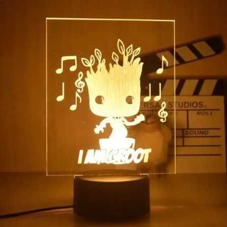 Lampa de Veghe 3D Led Marvel