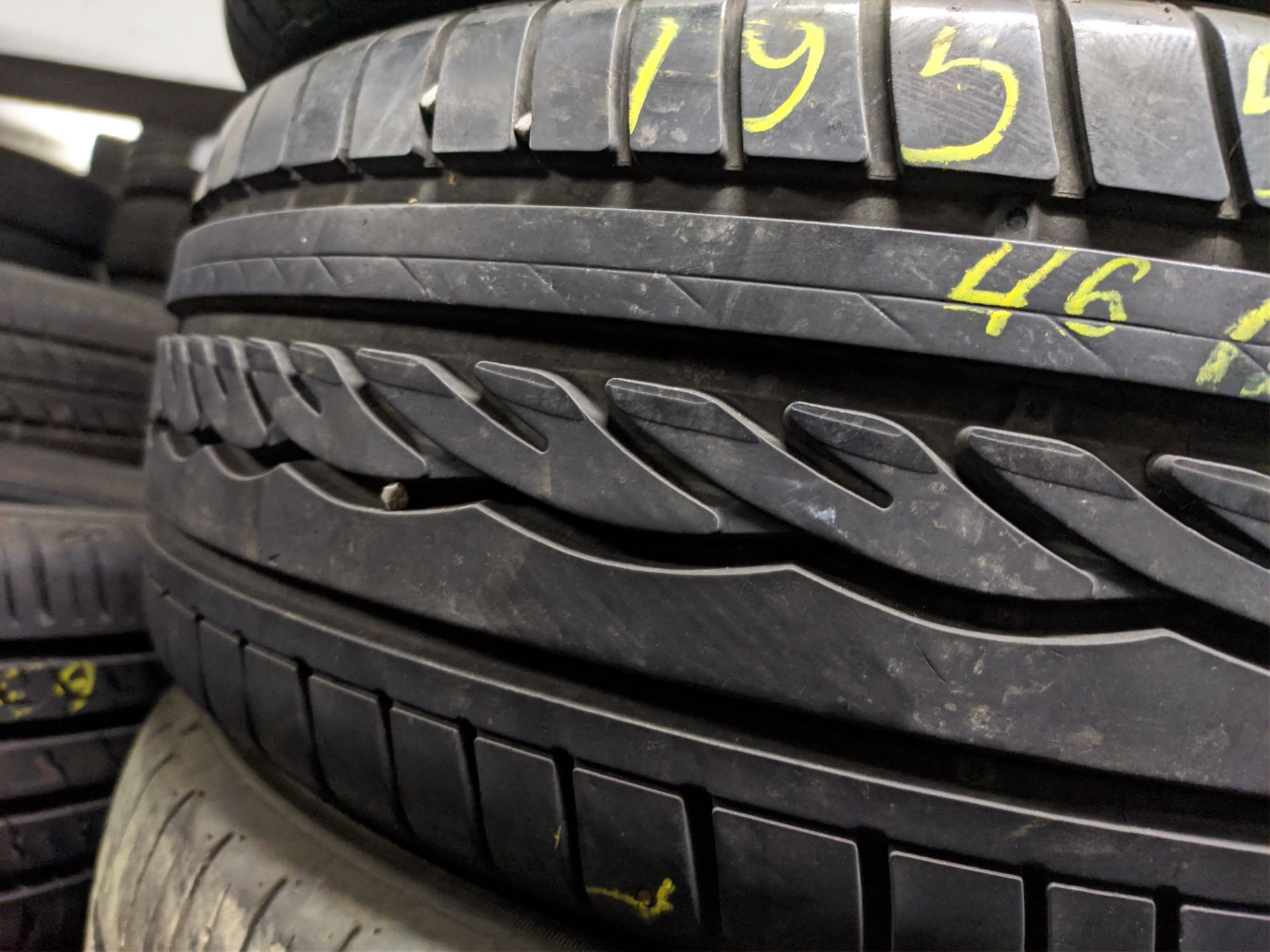 4бр Летни гуми 195 55 15 -Dunlop