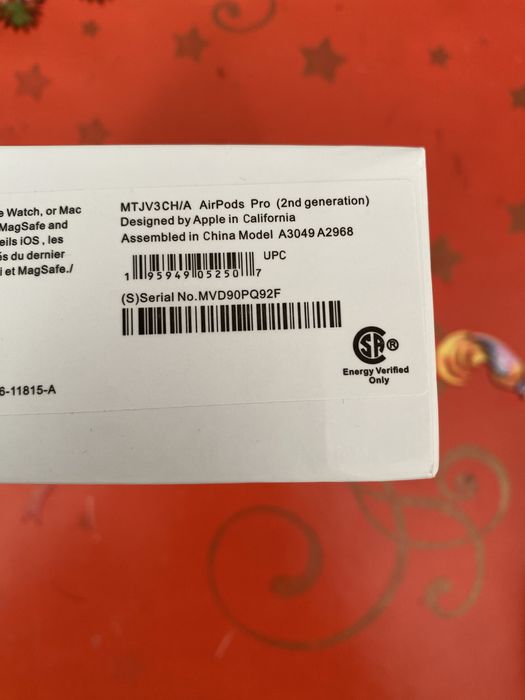 Слушалки AirPods Pro (2nd generation)