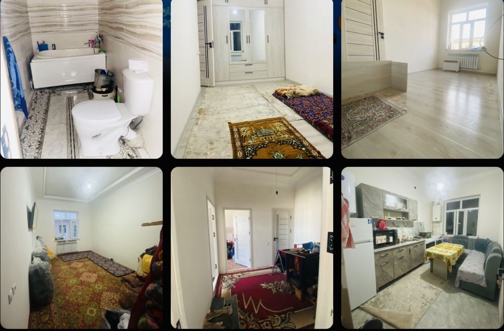 Yengi kadastrli 2-honalik 50m2 dom sotiladi 33300$ tayyor yashaladigan