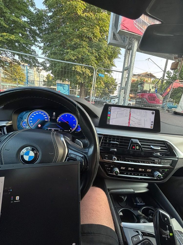 Activare CarPlay BMW Fullscreen Bucuresti / Codari / Diagnoza / Harti