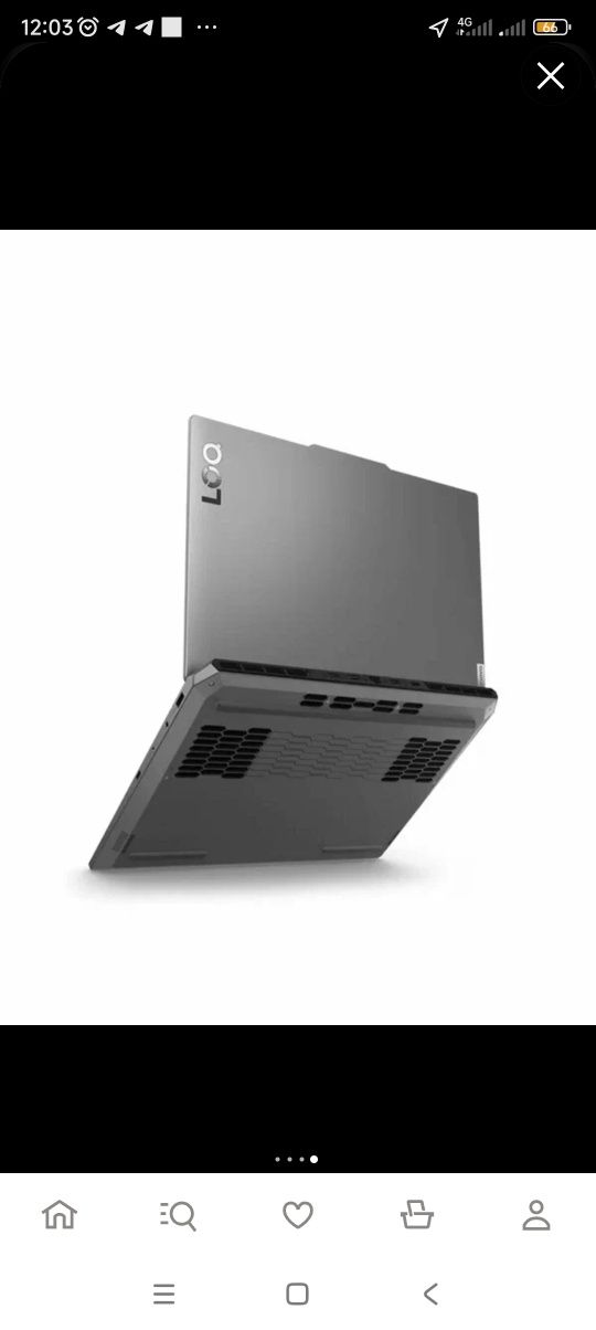 Lenovo loq 15 i5-12450hx noutbuki kuchli o'yin noutbuki sotiladi
