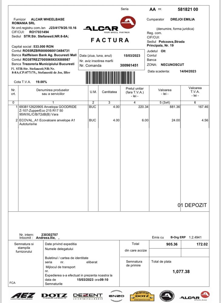 Jante Opel Astra  H  5x110 R17