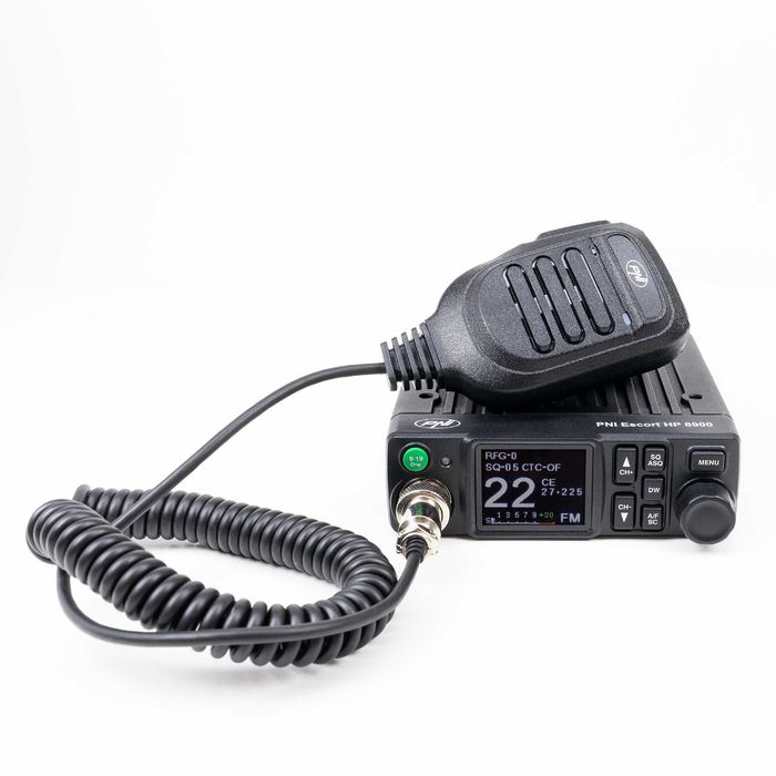 Pachet Statie radio CB PNI Escort HP 8900 ASQ, 12-24V + Antena