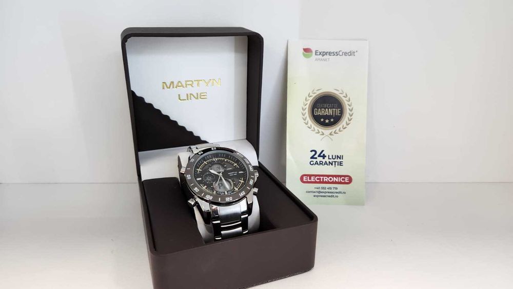 Ceas Quartz Martyn Line Chronograph (Ag8 Tudor1/B73777)Garantie 2 Ani!