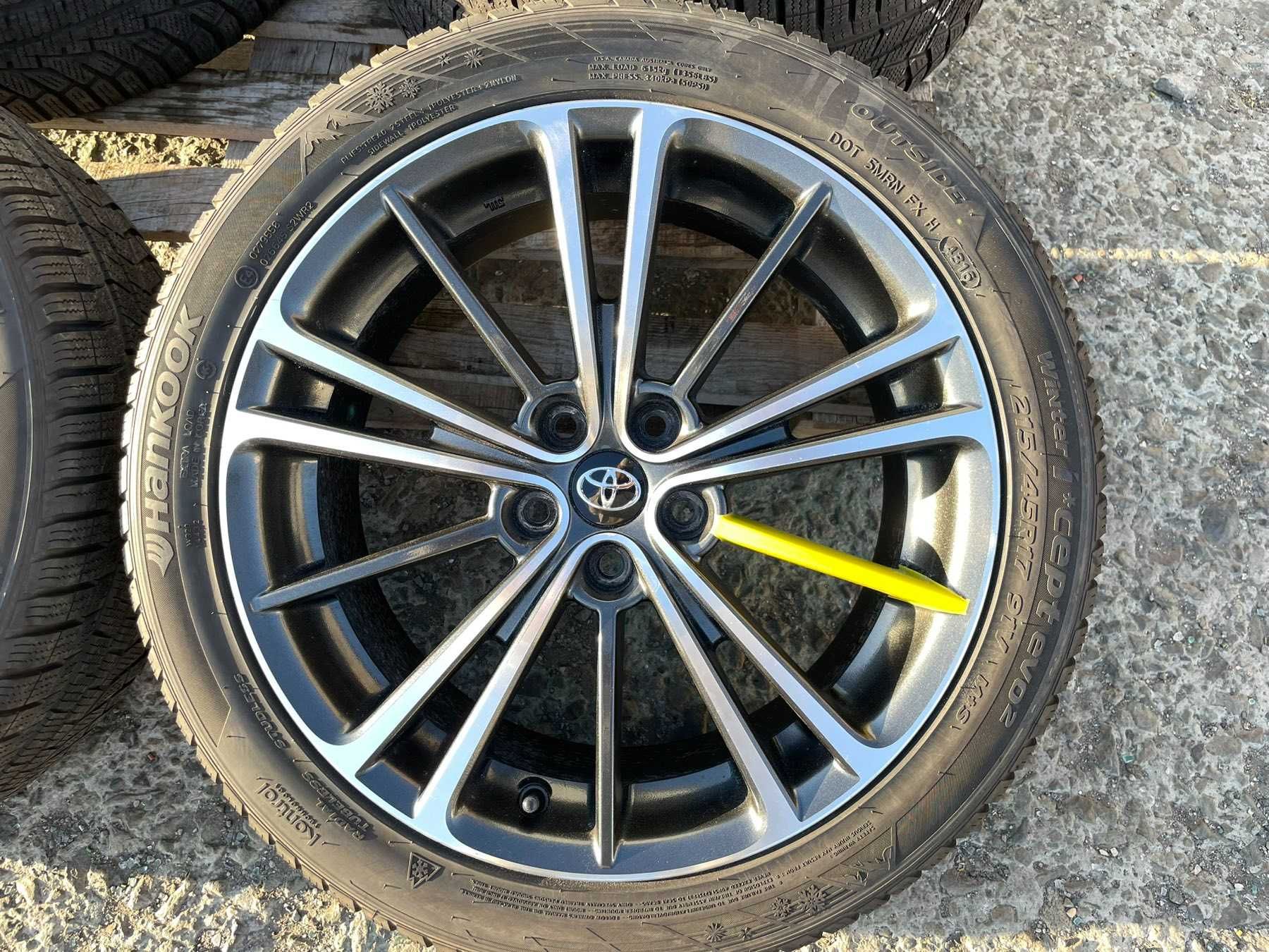17 джанти 5х100 Subaru BRZ Toyota GT86 GR86 Scion FR-S et48 215/45/17