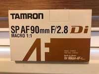TAMRON SP AF 90mm F/2.8 Di pentru NIKON nou nefolosit SIGILAT