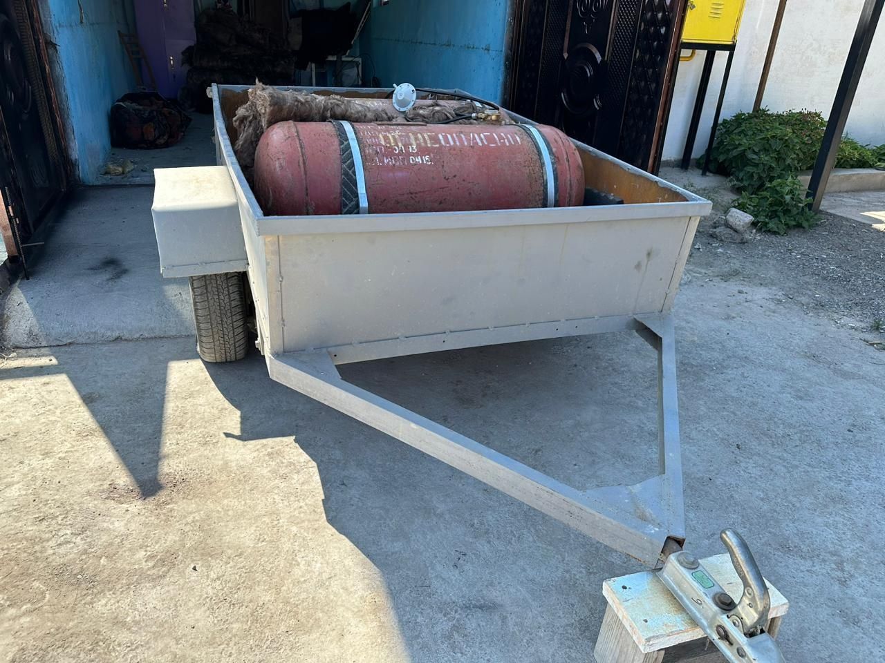 Газгольдер на прицепе