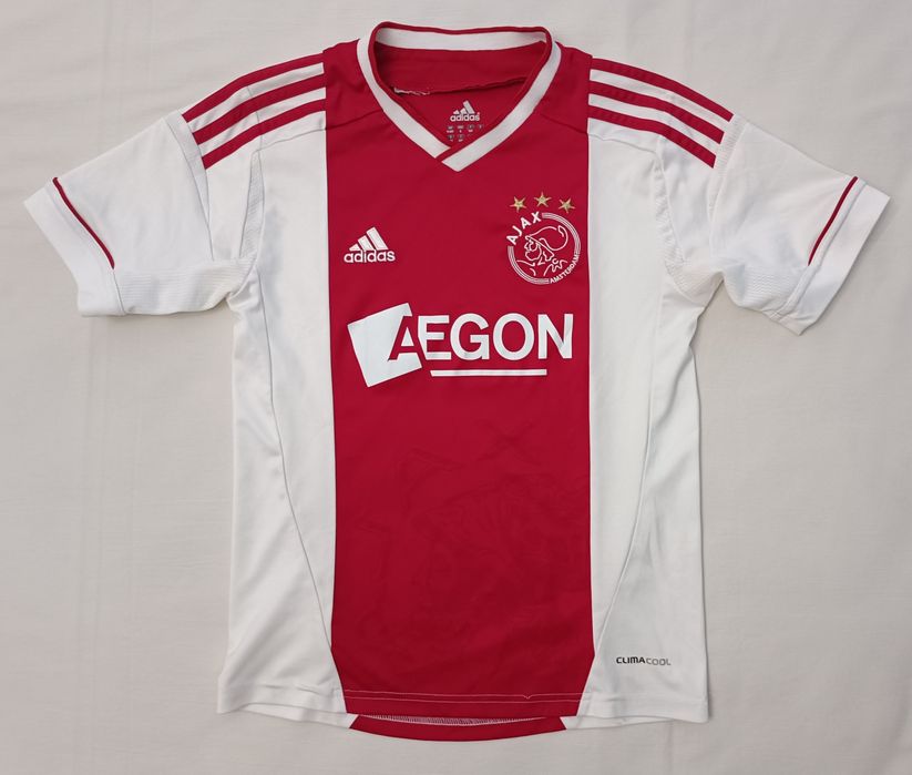 Adidas Ajax Amsterdam Home Jersey оригинална тениска ръст 128-140см