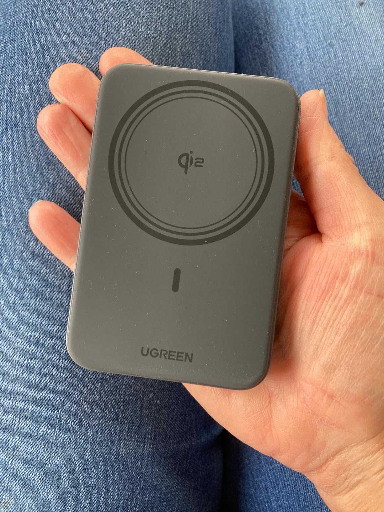 Външна батерия UGREEN Nexode, безжична захранваща банка, 10000mAh Qi2