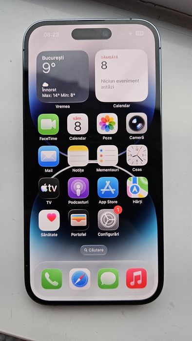 iphone 14 pro deep purple 128gb 1950 lei