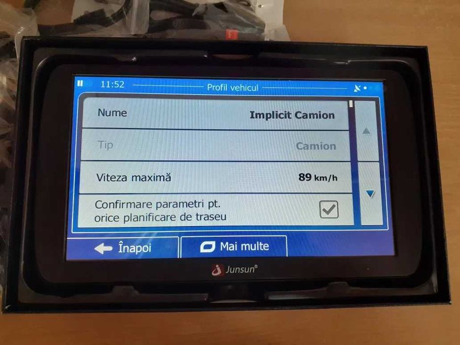 Gps 7/9 inch camion/autoturism/autocar 2025 Full Europa+UK+Turc Garant