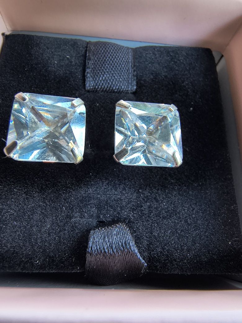 Set de cercei de argint