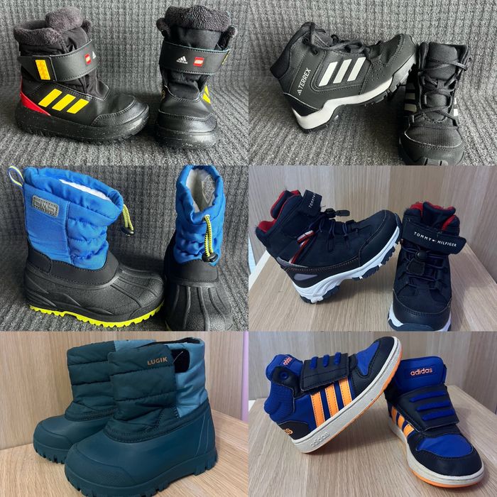 Детски обувки 25 27 28 Adidas, Nike, Puma, Hilfiger, CMP/Decathlon