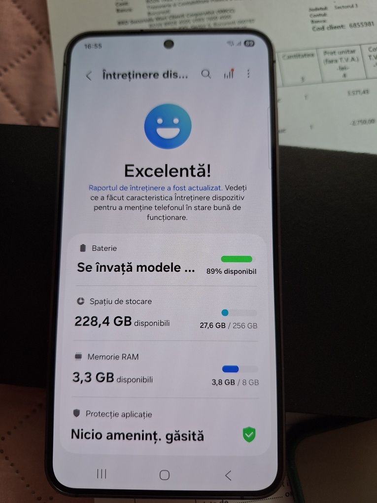 Samsung S24, 256GB, in GARANTIE