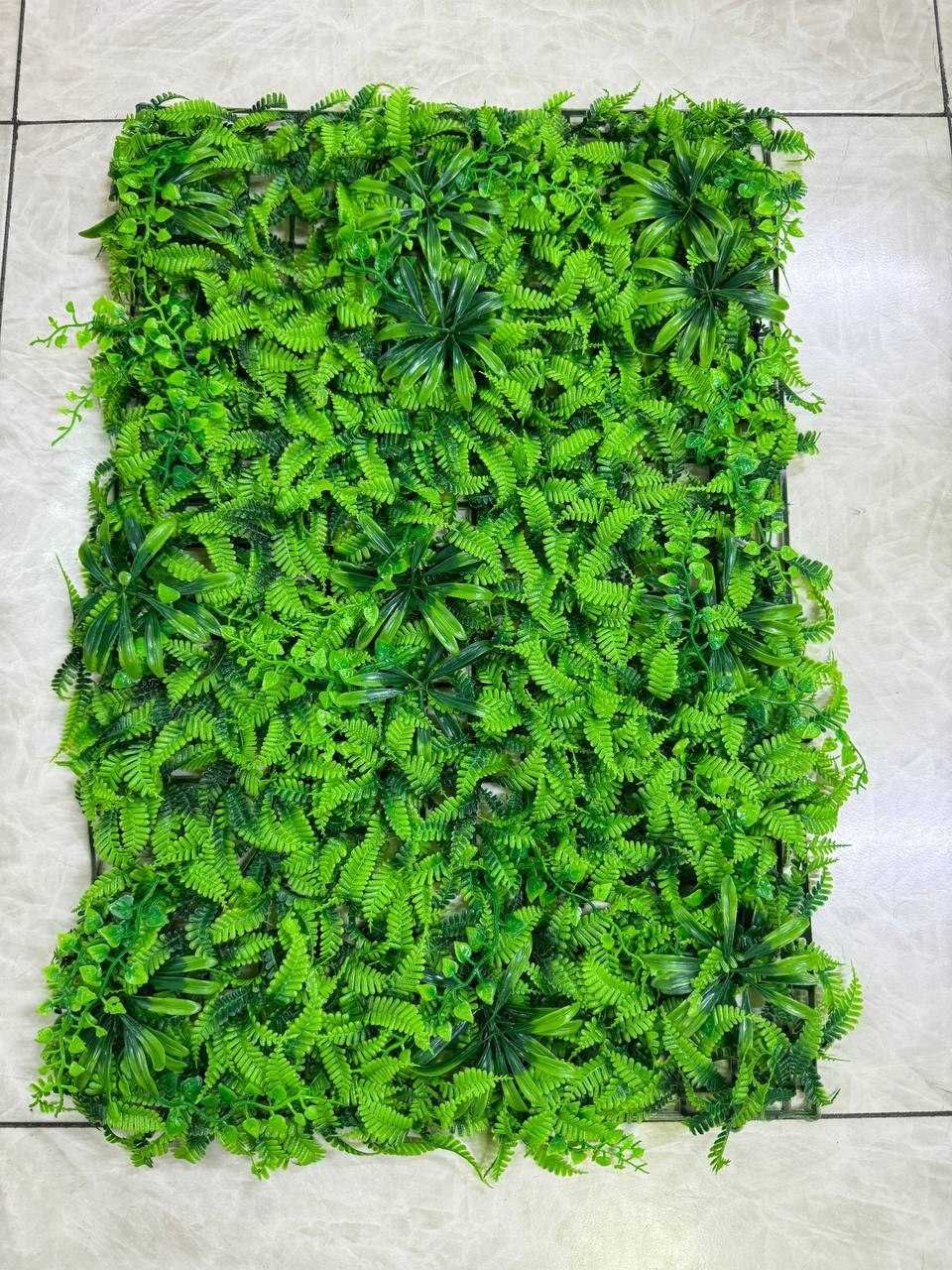 Фитостена 40x60 см — Зелёная стена декор без ухода