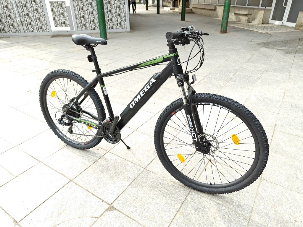 Bicicleta electrica Omega Liohult 29 inch, cadru aluminiu, baterie 36V