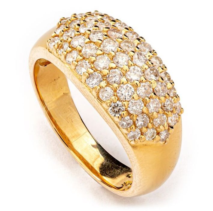 Inel cu diamante naturale 1.00 ct