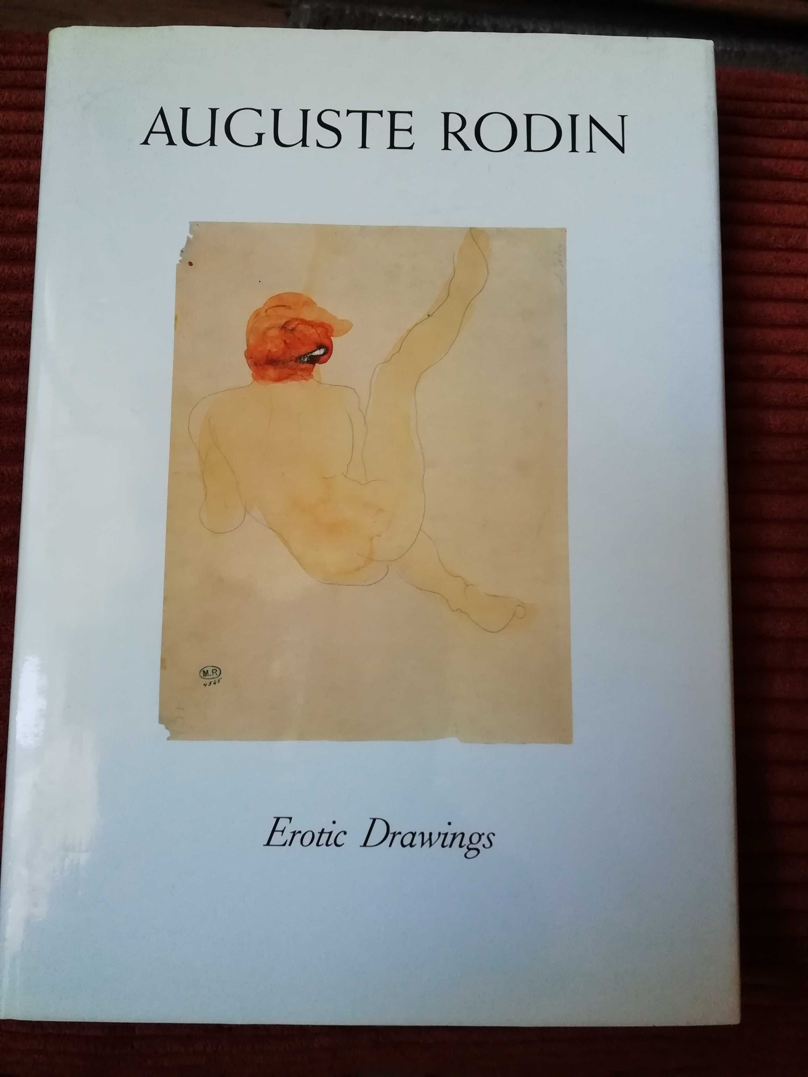 Луксозен албум с  еротични рисунки на AUGUSTE RODIN