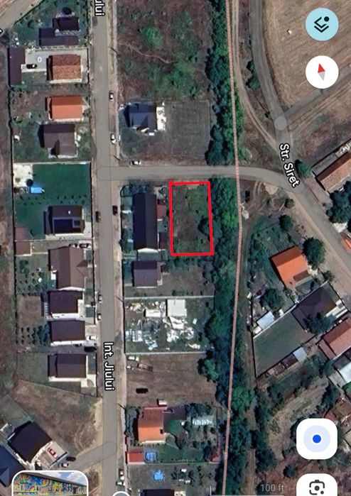 Teren 585m² intravilan