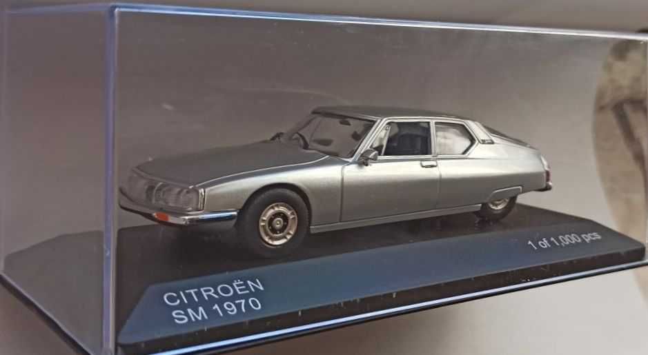 Macheta Citroen SM 1970 - Whitebox 1/43