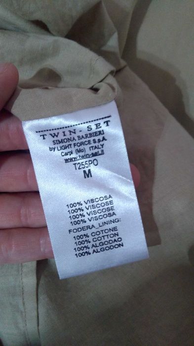 Rochie diafană Twin-set Simona Barbieri