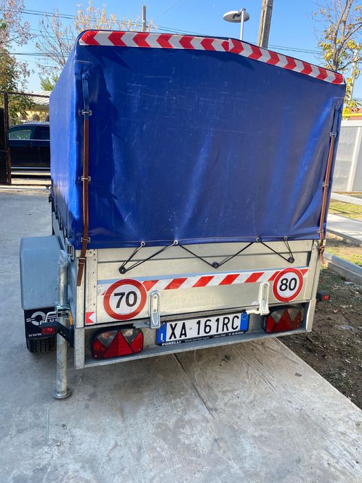 Remorca oblys 750 kg capacitate