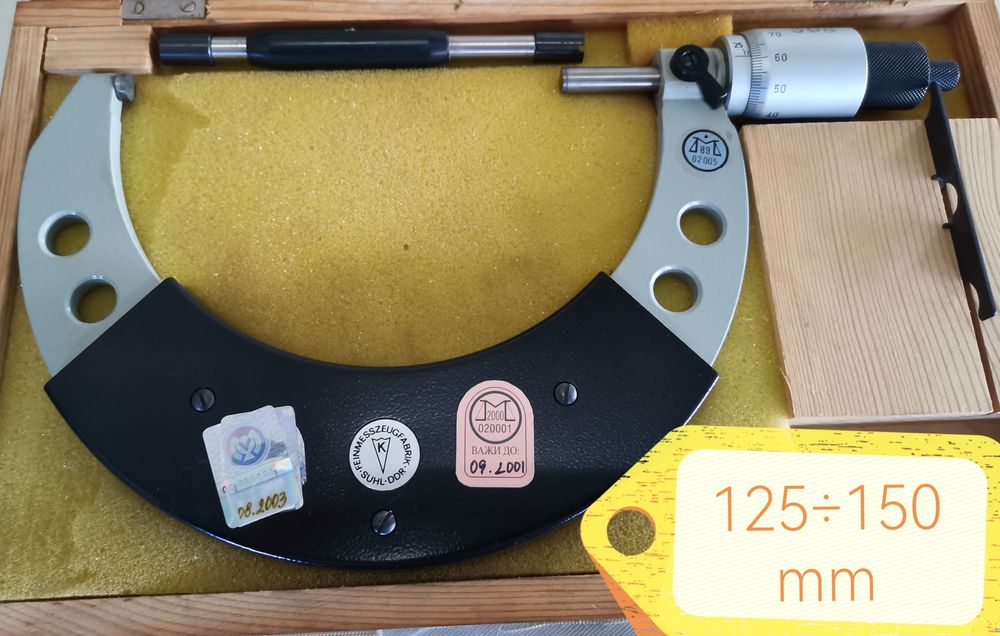 Микрометри за външно мерене