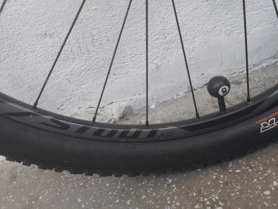 Roata de fata completa pt bicicleta 29" Stout