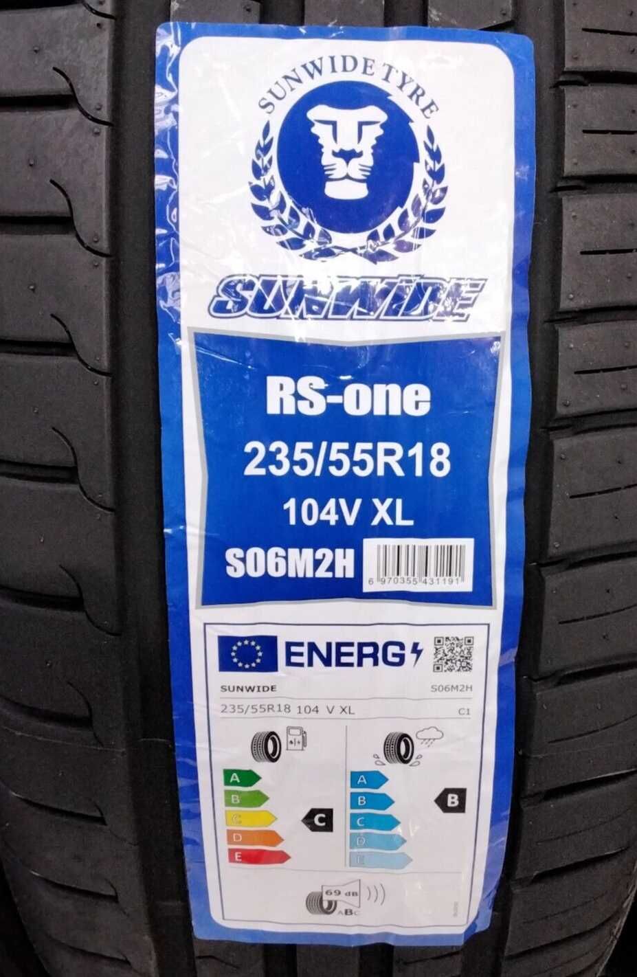 SUNWIDE RS-ONE 235/50 R17 нови летни гими 235/50/17 ДОТ 2023 с борд