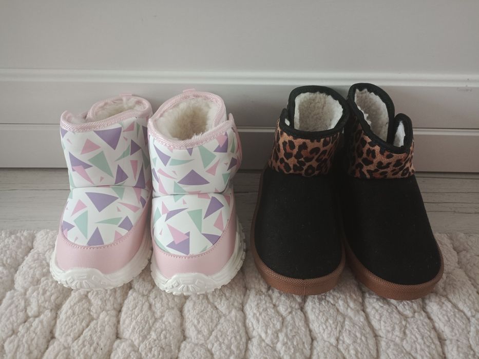 Зимние сапожки новые на 25 размер