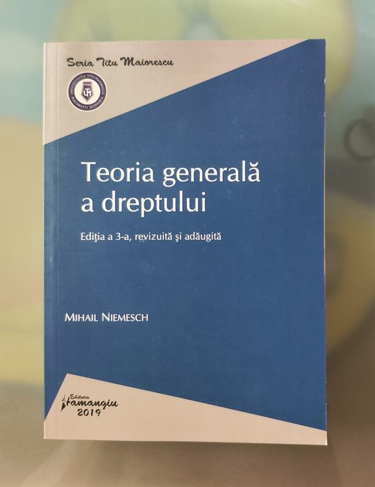 Teoria generala a dreptului. Editia a 3-a