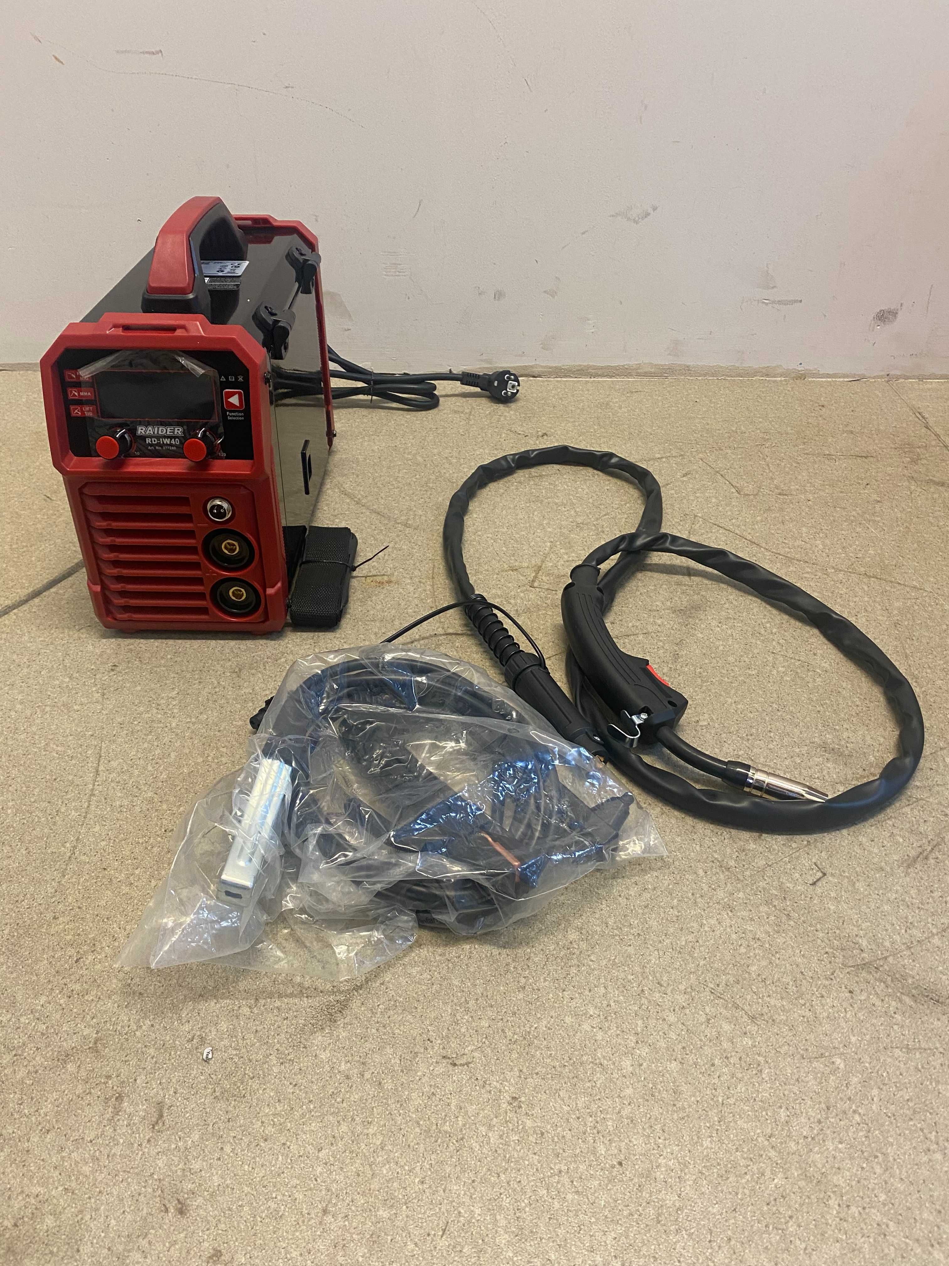 077240	Инверторен електрожен 2в1 MIG/MAG gasless & MMA 120A RD-IW40