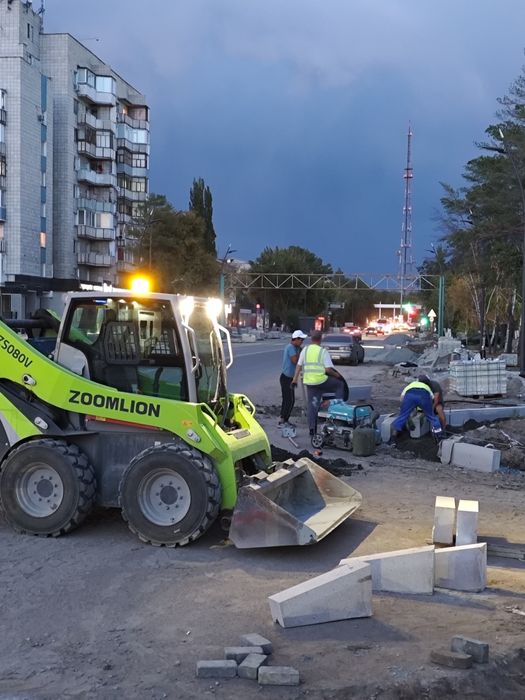 Услуги мини погрузчика