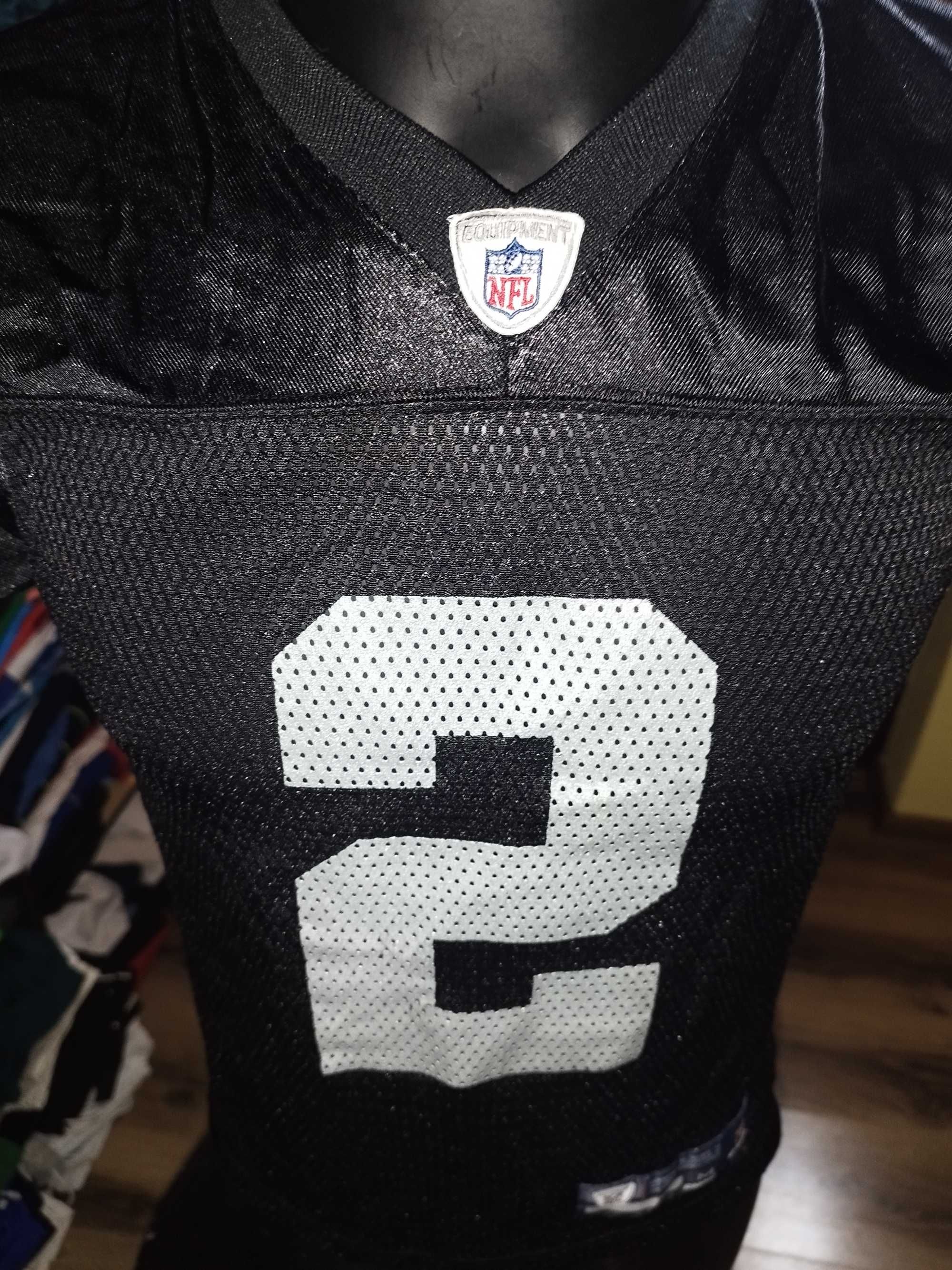 tricou fotbal american NFL onfield reebok russell #2 raiders