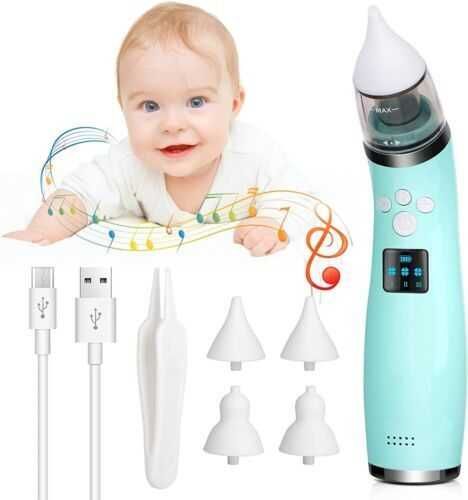 Бебешки аспиратор за нос с мелодии Uwelliky Baby Nasal Aspirator