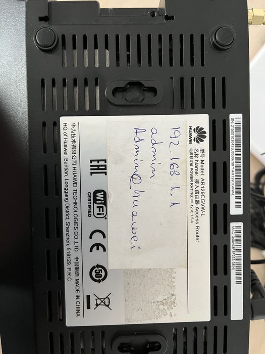 Router Huawei 4G LTE dual sim