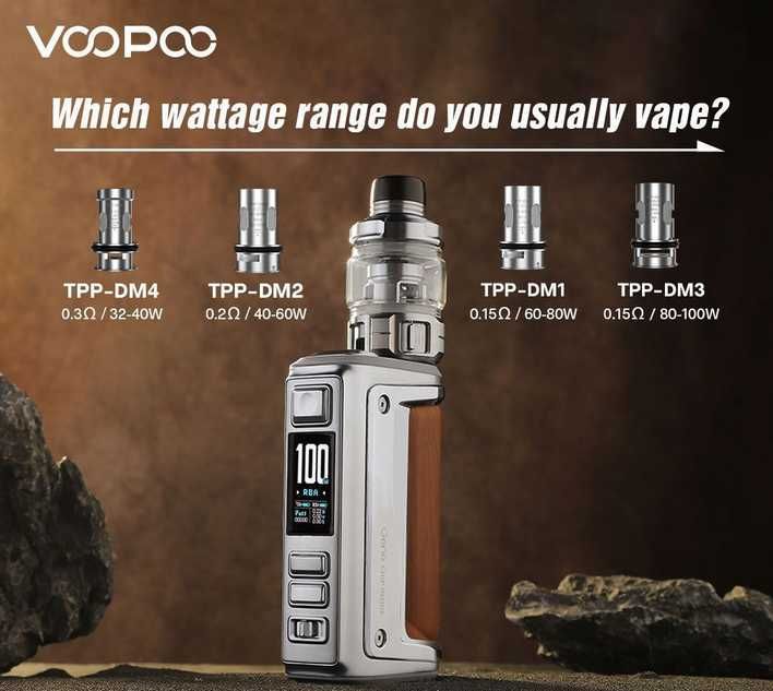 Voopoo Argus GT 2, 200W, 6.5ml - Carbon Fiber