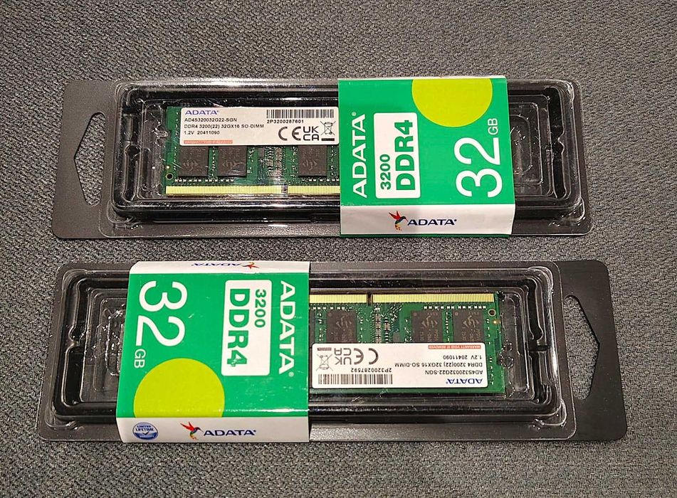 Kit Memorie Laptop DDR4 32Gb 64Gb ADATA 3200 MHz Nou