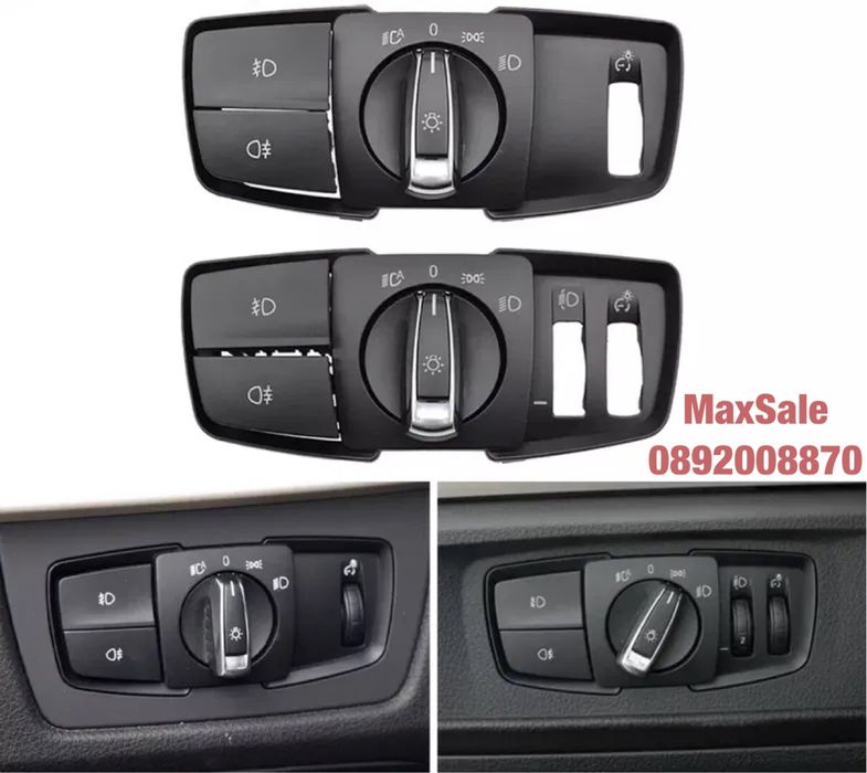 Панел BMW F20 F30 F31 F34 F22 бмв ф20 ф22 ф30 ключ фарове бутони