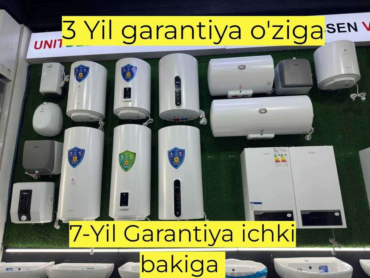 Акция!!! оптом ва донага Водонагреватель Suv isitgich Haier EC5U