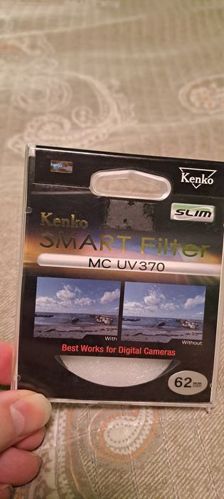 Светофильтр новый Kenko UV MC 370 62mm