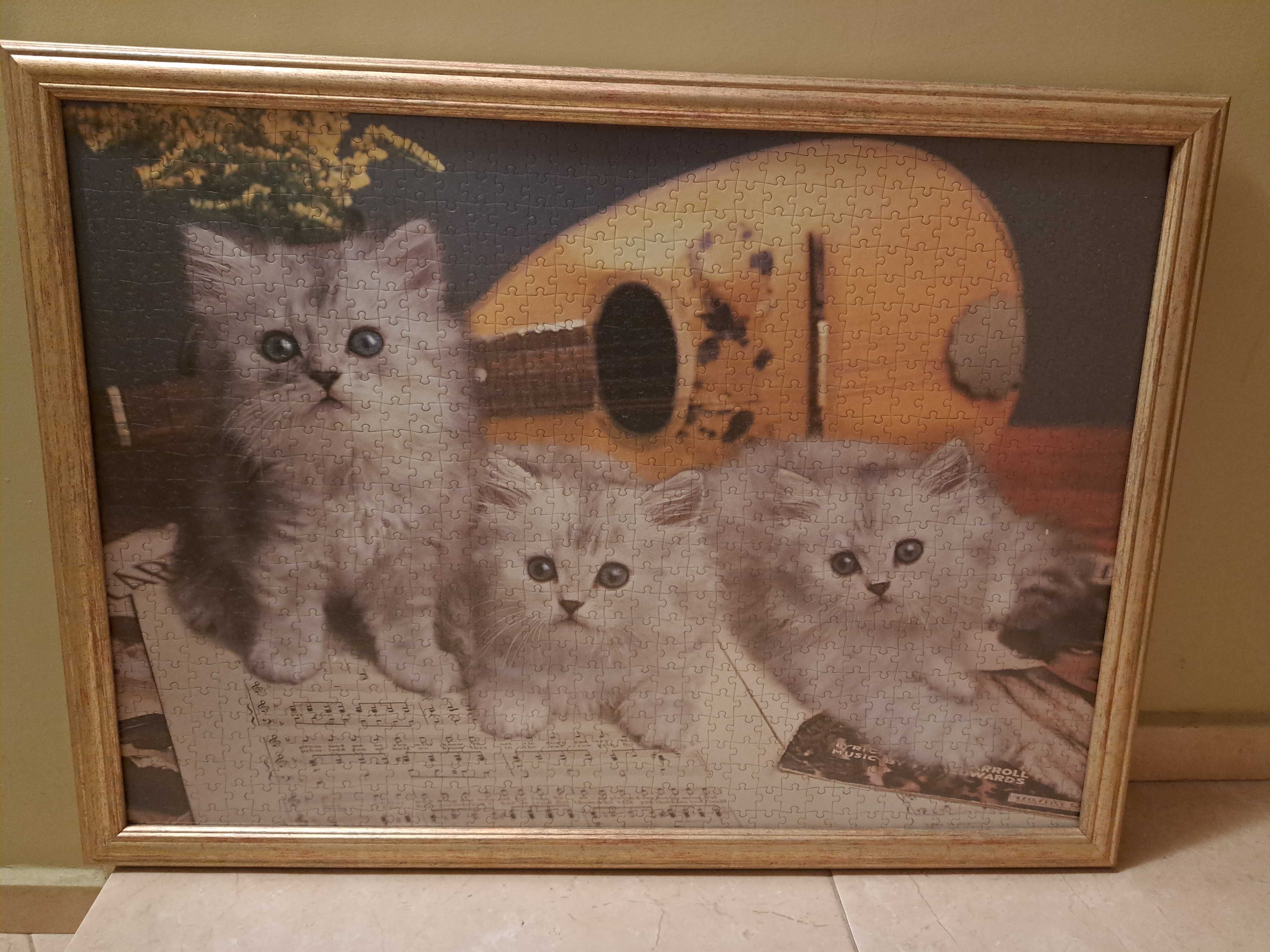 Картина пъзел с котки